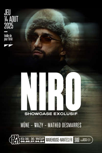 XPLICIT invite NIRO en showcase exclusif à Nantes !