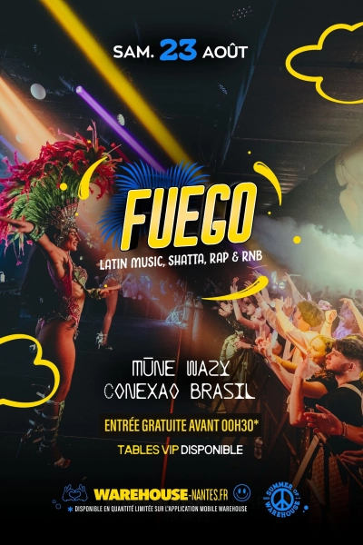 FUEGO - 100% Latin music, Shatta, Rap & Rnb w/ Mūne & Wazy