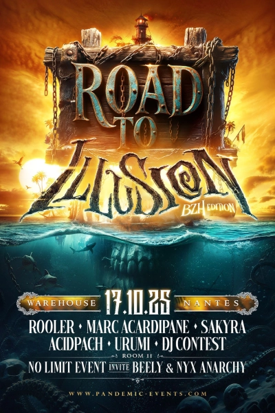 PANDEMIC pres. Road to Illusion - Warehouse Nantes