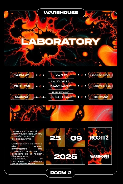 Warehouse Laboratory w/ Pa//ra, Neonemia & Ghostface