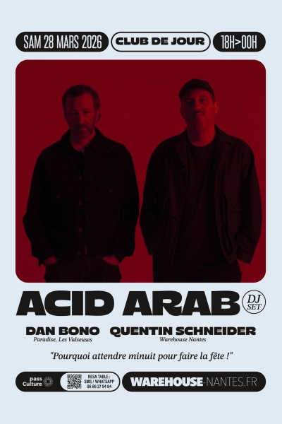Club de Jour w/ Acid Arab Dj Set