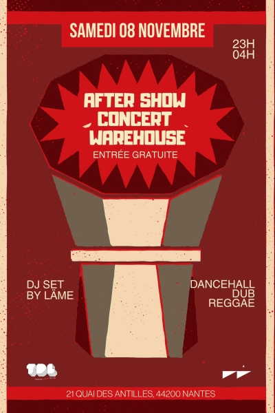 After Show Concert Warehouse : Manudigital, Asian Dub Foundation