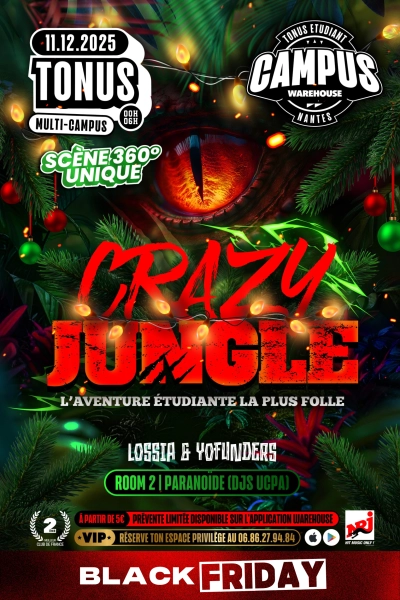 Tonus Crazy Jungle - Noël édition
