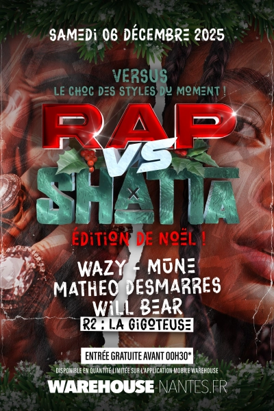VERSUS : RAP vs. SHATTA - Édition de Noël et déco XXL inédite !