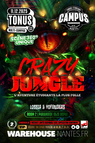 Tonus Crazy Jungle - Noël édition