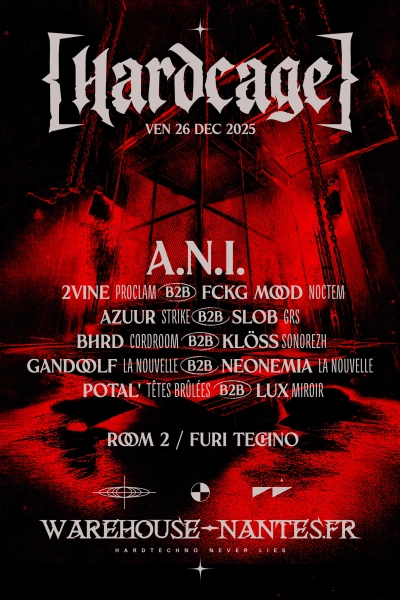 HARDCAGE - Nouveau concept au Warehouse Nantes !