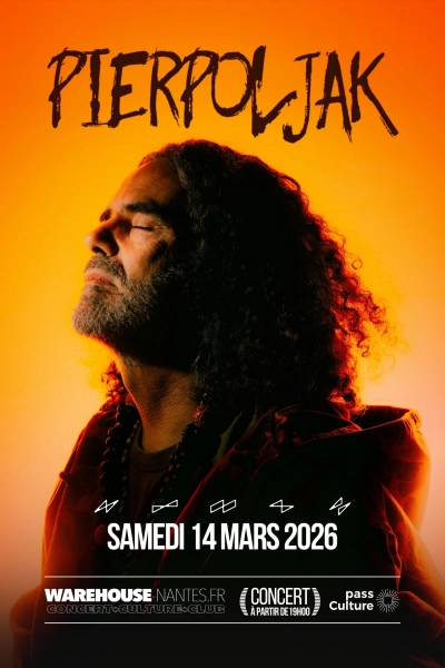 PIERPOLJAK en concert à Nantes