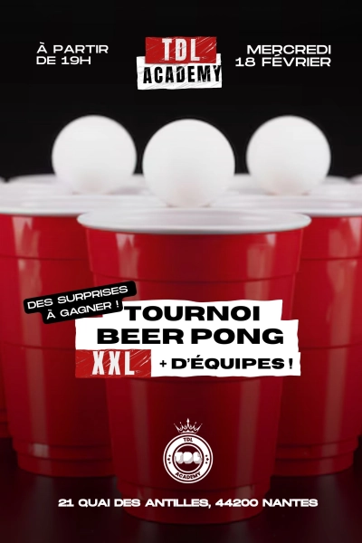 Tournoi Beer Pong XXL