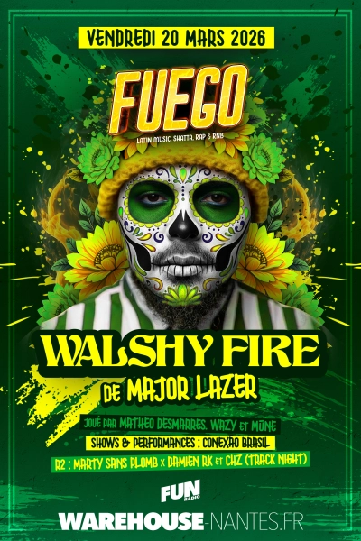 FUEGO invite Walshy Fire de Major Lazer