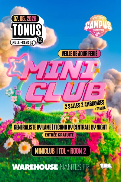 MINI CLUB : 2 salles / 2 ambiances - Campus du Warehouse