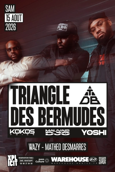 XPLICIT invite TRIANGLE DES BERMUDES en showcase exclusif à Nantes