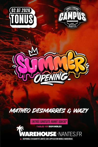 Tonus - Summer Opening