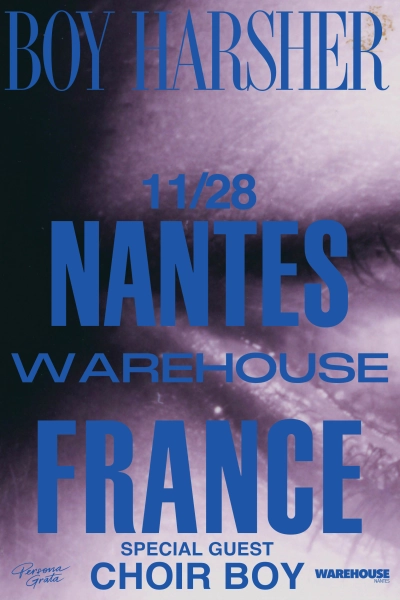 Boy Harsher + Choir Boy en concert à Nantes
