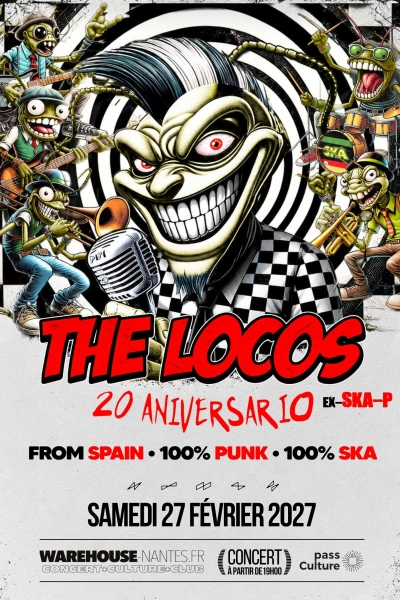 THE LOCOS (ex Ska-P) en concert à Nantes