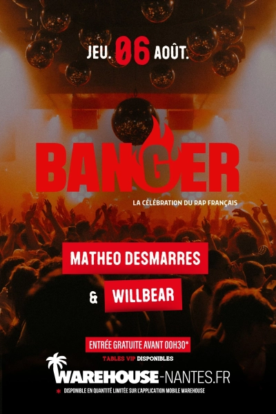 BANGER - La soirée 100% Rap Français