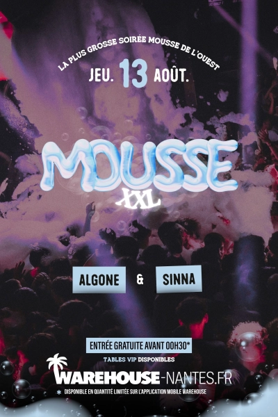 MOUSSE XXL - Le plus grand bain de mousse de l’Ouest