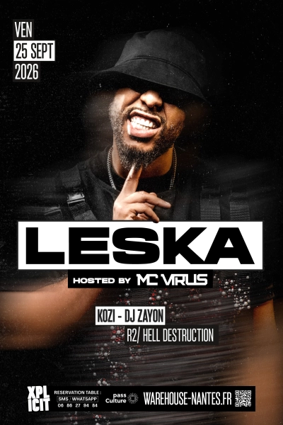 DJ LESKA & MC Virus en exclusivité à Nantes
