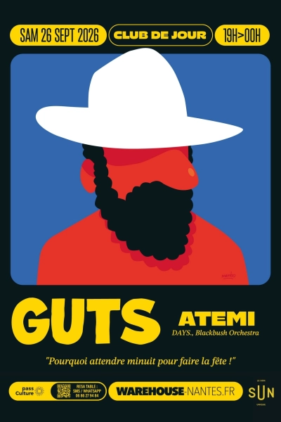 Club de Jour invite GUTS