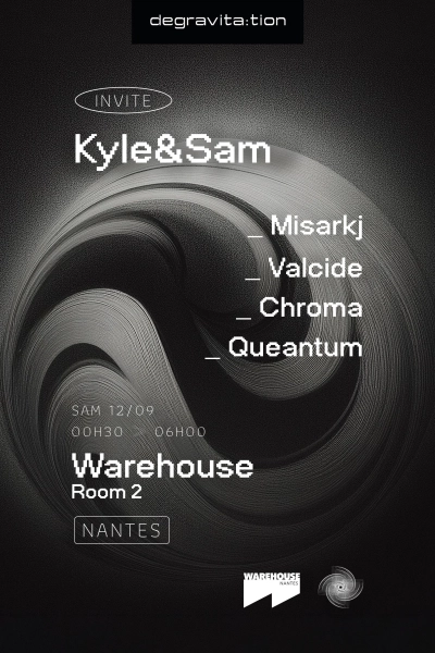Degravita:tion invite Kyle & Sam