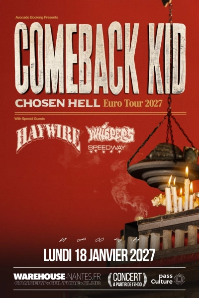 Comeback Kid - Chosen Hell Euro Tour 2027