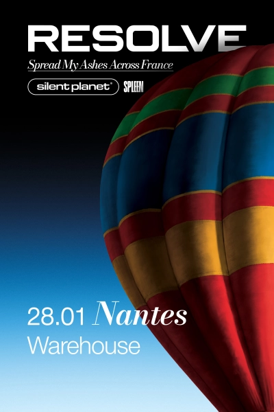 Resolve + Silent Planet + SPLEEN en concert à Nantes