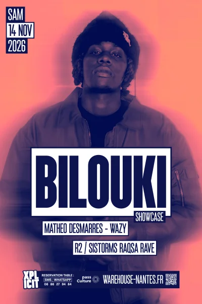 XPLICIT invite BILOUKI en showcase exclusif à Nantes