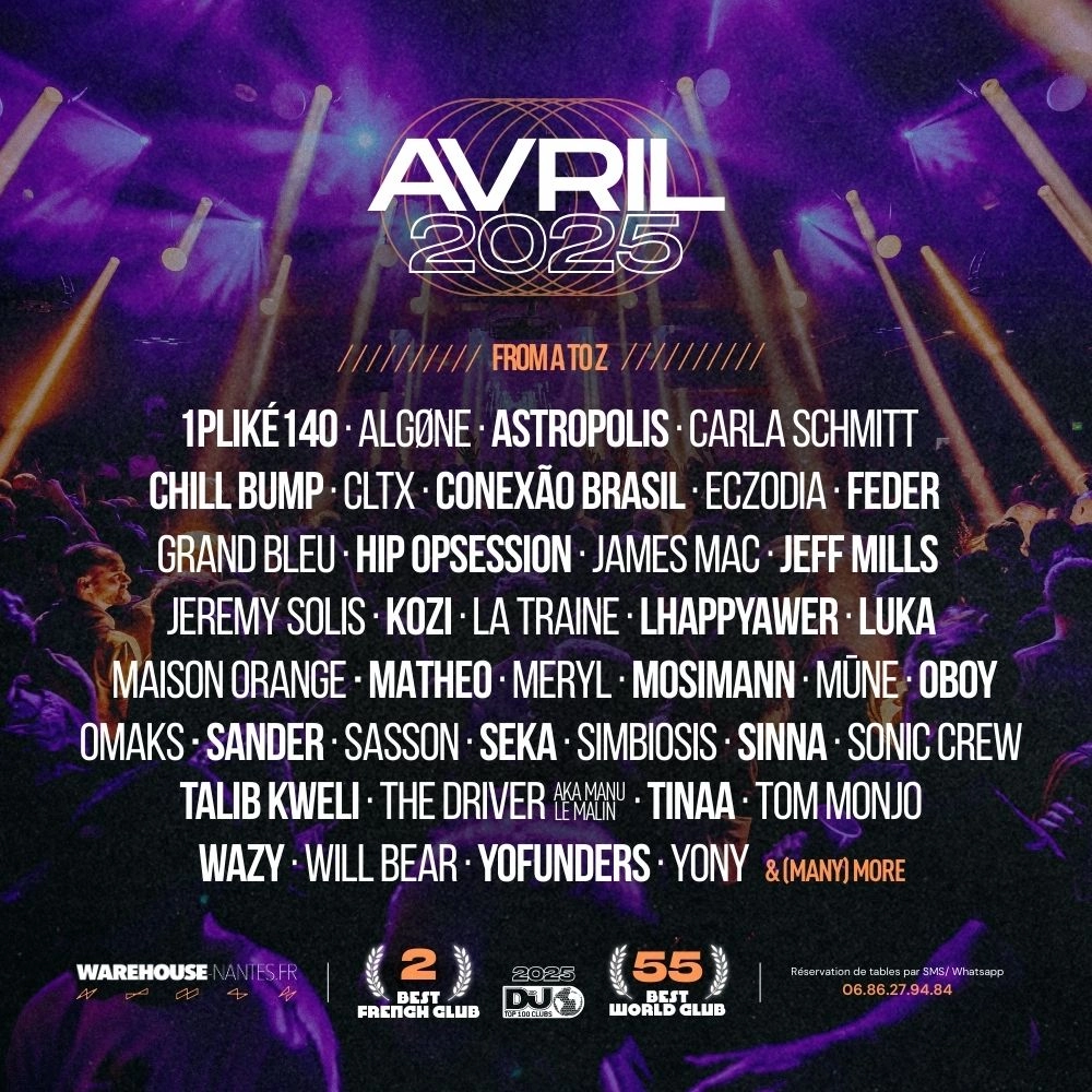 PROGRAMMATION AVRIL 2025