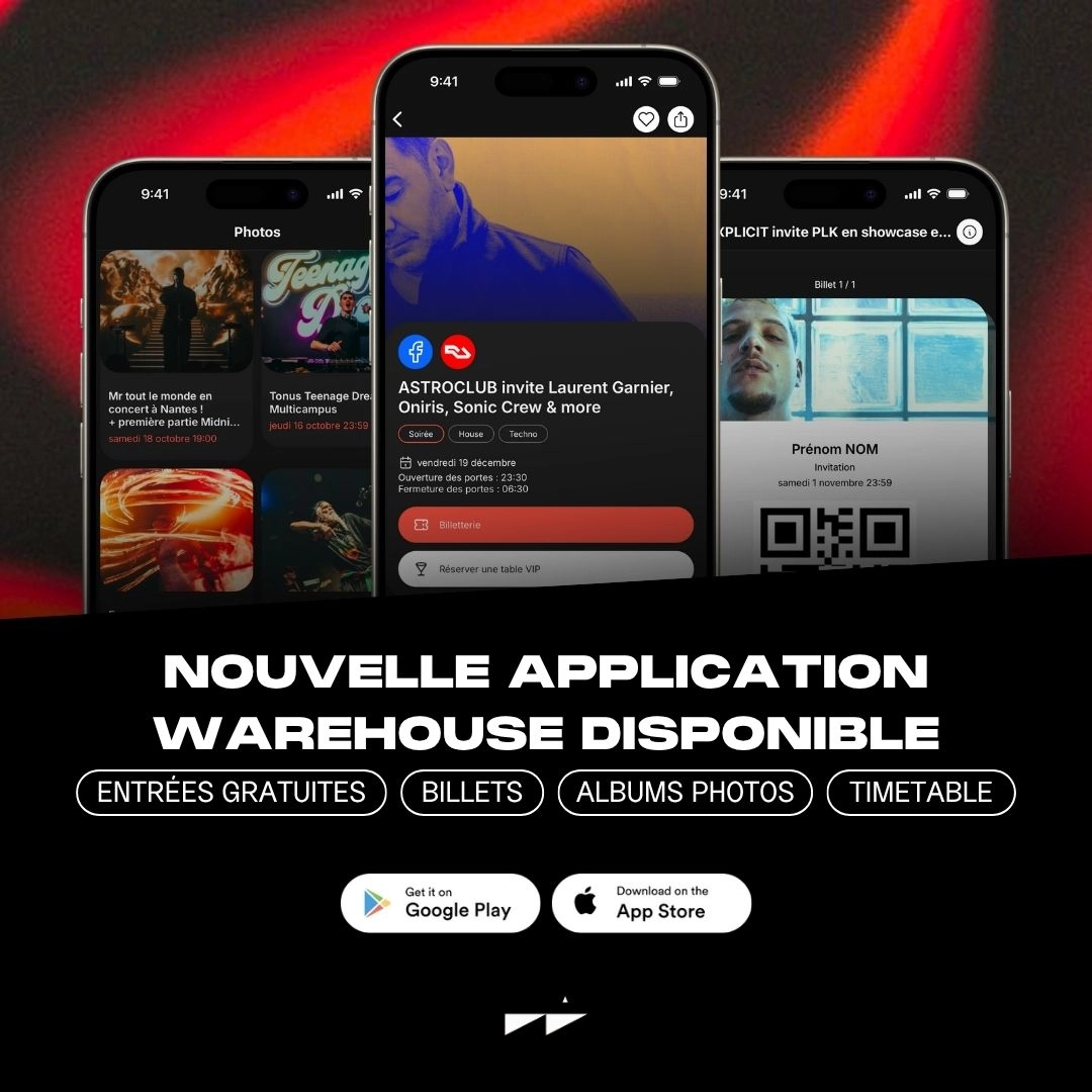 La nouvelle application du Warehouse est disponible !