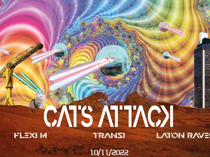 Cats Attack : Flexi M - Tranzi - Laton Raver