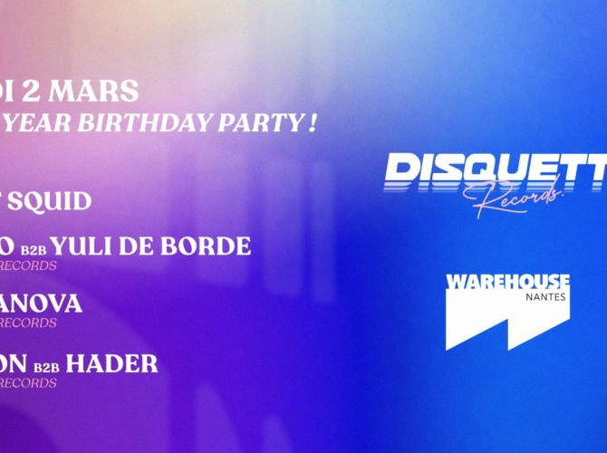 Disquette Records 1 Years Anniversary