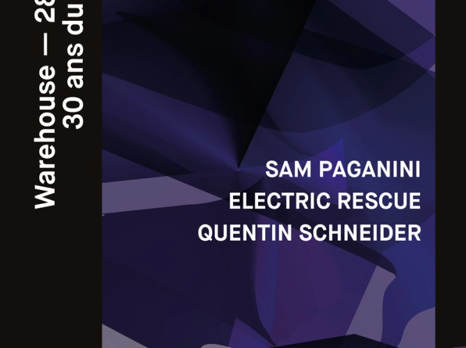 REX CLUB 30 – Sam Paganini, Electric Rescue