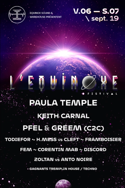 Jour 1 : Paula Temple, Keith Carnal & more