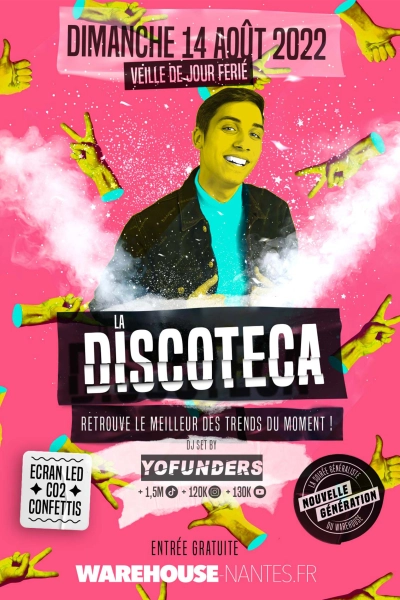 La Discoteca - Veille de jour férié [Gratuit]