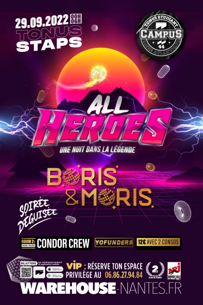 Tonus STAPS - All Heroes w/ Boris & Moris