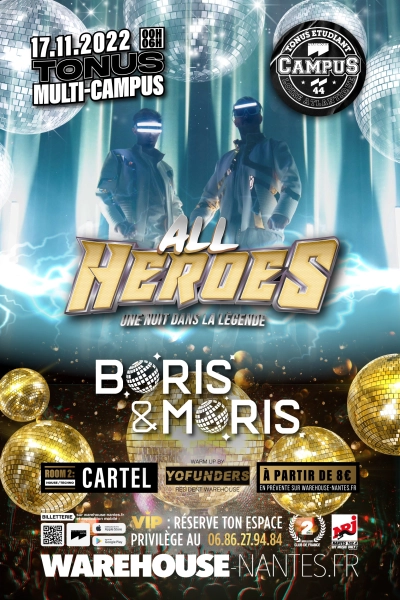 Tonus Multi Campus - All Heroes w/ Boris & Moris