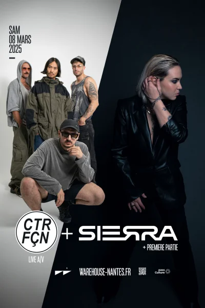 SIERRA et Contrefaçon en concert à Nantes ! + Première partie Mystery Kid !