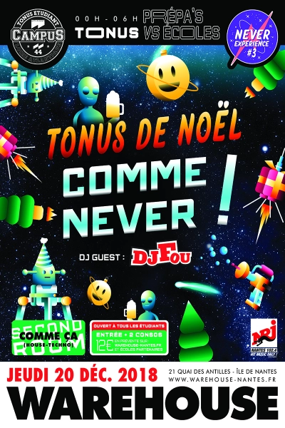 Tonus De Noël – Never Experience #3 [Dj Fou VS Alex Van Diel]
