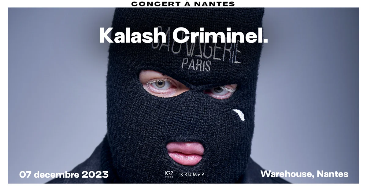 Kalash en concert au Warehouse Nantes le jeudi 7 décembre • Warehouse