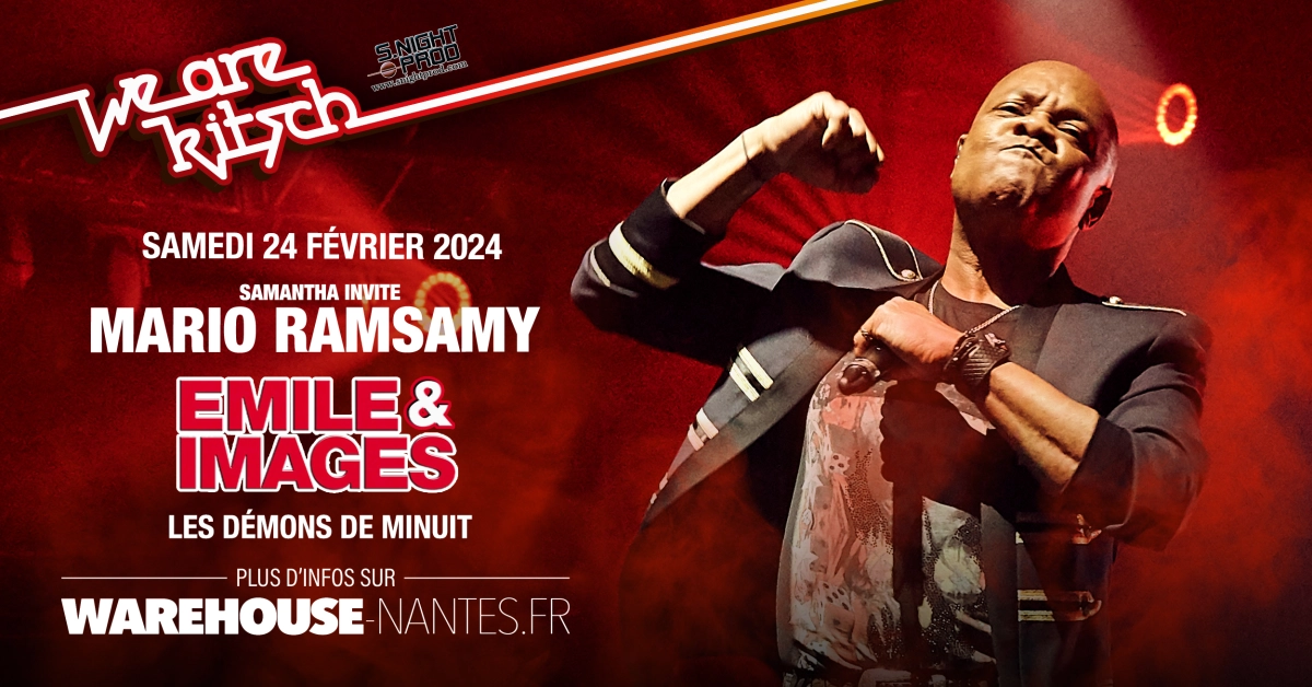 We Are Kitsch invite Mario Ramsamy (Emile & Images) | Warehouse Nantes ...